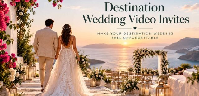 Destination Wedding? Here’s How Video Invites Make It Easier