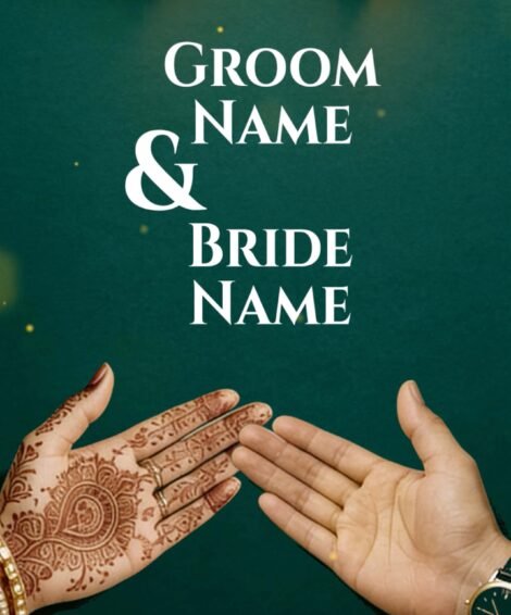 Nature Indian Style Wedding Invitation