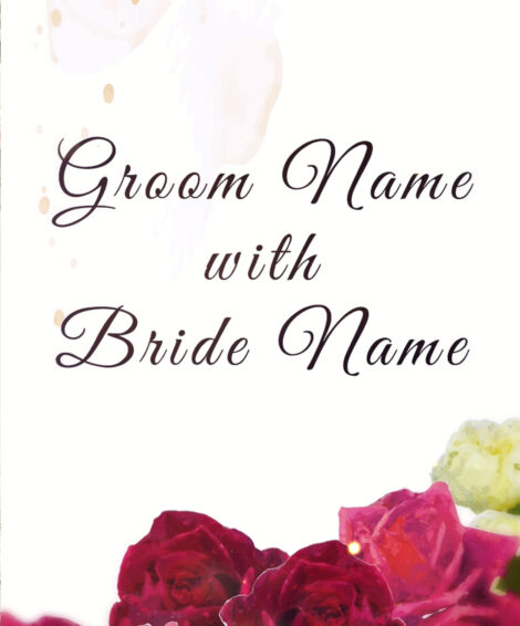 Spread Love Wedding Invitation
